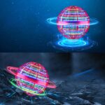 Flying Ball Toys, USB Rechargeable Built-in RGB Lights 360°Rotating Magic Controller - Image 4