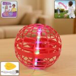 USB Rechargeable Flying Ball Toy with RGB Lights