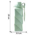 Premium Foldable Collapsible Water Bottle (1 Pc) - Image 6