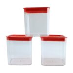 3 Piece Airtight Food Storage Container Set (1 Set / 350 ML) - Image 5