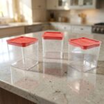 3 Piece Airtight Food Storage Container Set (1 Set / 350 ML) - Image 7