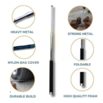Multi-Function Collapsible Self Defense Stick Extended - Image 4