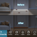 Twin Door Draft Stopper / Guard Protector for Doors and Windows - Image 6