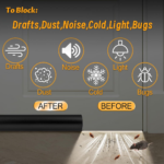 Door Seal Twin Draught Draft Guard - Image 4