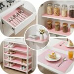 Transparent Plastic Fridge Mat 45 x 29 cm (4 Pc) - Image 3