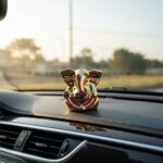 Golden Lord Ganesha Idol Decorative Showpiece (1 PC) - Image 3