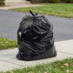 Heavy-Duty Black Garbage Bag Roll for Home & Commercial Waste Disposal (1 Roll) - Image 4
