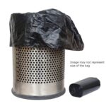 Heavy-Duty Black Garbage Bag Roll for Home & Commercial Waste Disposal (1 Roll) - Image 7