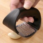 Premium Curved Garlic Press Crusher (1 Pc) - Image 7