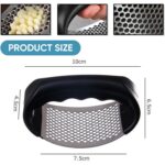 Premium Curved Garlic Press Crusher (1 Pc) - Image 6
