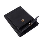 Compact Snap Button Card Holder Wallet (1 Pc) - Image 5