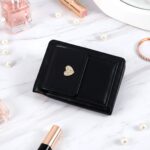 Compact Snap Button Card Holder Wallet (1 Pc) - Image 7
