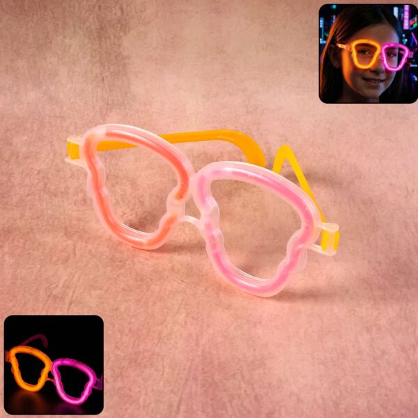 Colorful Glow Party Glasses for Kids and Adults