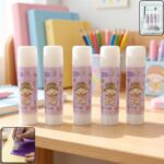 Pack of 5 Cartoon-Themed Solid Glue Sticks