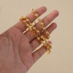 Elegant Gold-Tone Beaded Necklace Chain for Women (1 Pc) - Image 7
