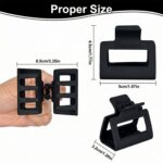 Premium Matte Finish Strong Hold Hair Claw Clip (1 Pc) - Image 6