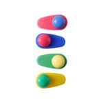 Decorative Snap Hair Clip Set (4 Pc) - Image 5