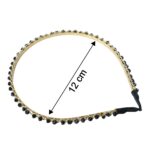 Elegant Gold Finish Decorative Hair Band (1 Pc) - Image 6