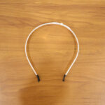 Elegant Pearl Beaded Slim Metal Hair Band (1 Pc) - Image 7