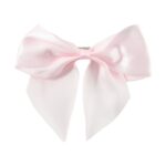 Elegant Satin Hair Bow Clip for Girls & Women (1 Pc) - Image 5