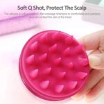 Silicone Hair Scalp Massager Shampoo Brush (1 Pc) - Image 8