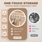 Wall Mounted Kitchen Storage Rack Set - Image 3