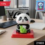 Solar Powered Moving Head Panda Showpiece (1 Pc) - Image 2