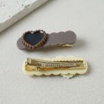 Heart Design Decorative Hair Clips Set (4 Pc) - Image 7