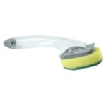 Heavy Duty Soap Dispensing Dishwand Scrubber Brush (1 Pc) - Image 5