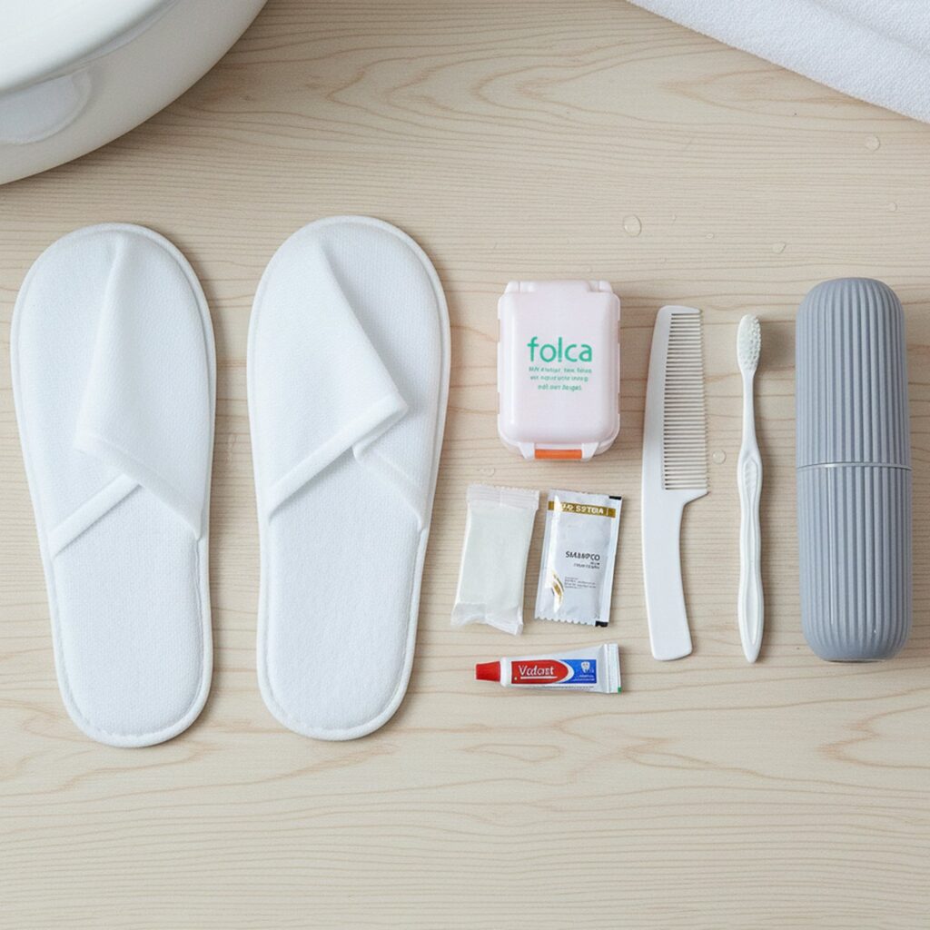8 in 1 Compact Travel Grooming Kit