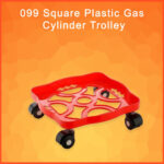 Square Plastic Gas Cylinder Trolley - Image 14