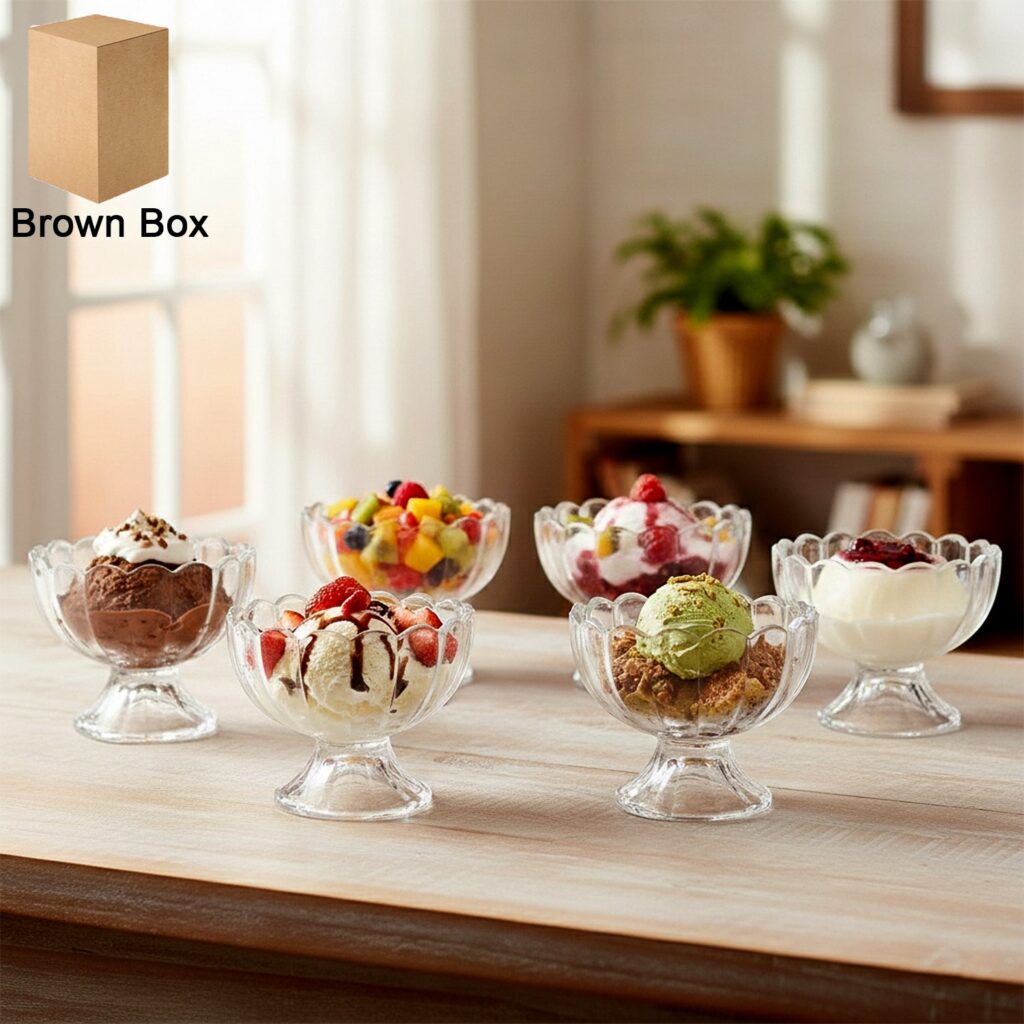 6 Pcs Serving Dessert Bowls
