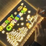 LED Acrylic Writing Board with USB Power (1 Set) - Image 3