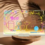 LED Acrylic Writing Board with USB Power (1 Set) - Image 7