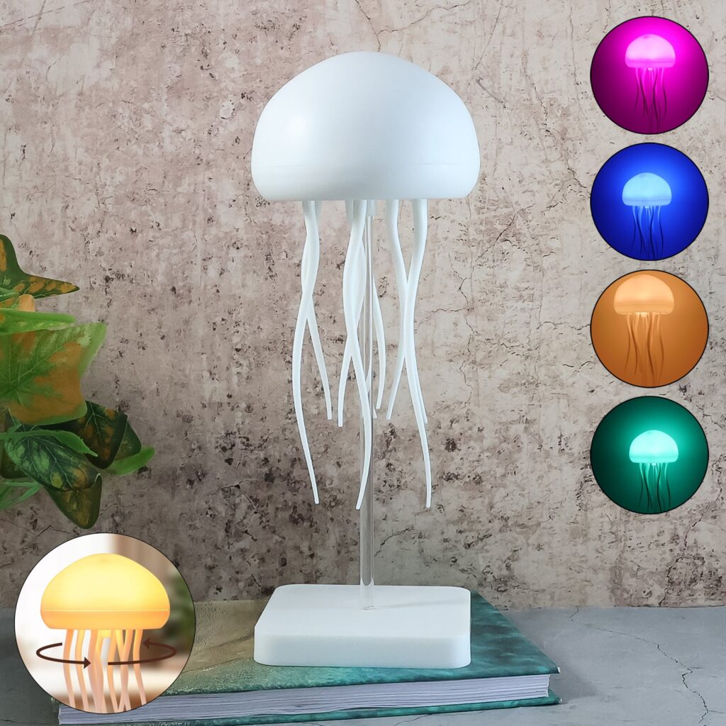 Jellyfish Shape LED Mood Light Lamp