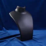 Premium Black Necklace Display Stand Mannequin Bust (1 Pc / 15x11 Cm) - Image 7