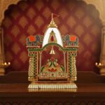 Traditional Decorative Pooja Jhula Mandir (1 Pc) - Image 7