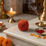 Traditional Pooja Kalawa Moli Sacred Cotton Thread Set (48 Pcs Set) - Image 5