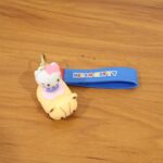 Cute Cartoon Cat Riding Toy Car Silicone Keychain (1 Pc) - Image 8