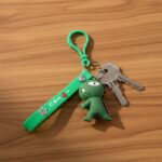 Cute Dinosaur Cartoon Silicone Keychain (1 Pc) - Image 7