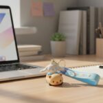 Cute Cartoon Dog Character Silicone Keychain (1 Pc) - Image 3