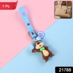 Cute Cartoon Squirrel Character Keychain (1 Pc) - Image 2