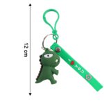Cute Dinosaur Cartoon Silicone Keychain (1 Pc) - Image 6