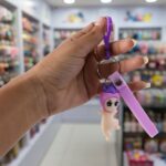 Cute Baby Doll Cartoon Silicone Keychain (1 Pc) - Image 3