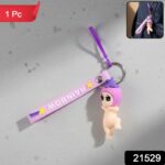Cute Baby Doll Cartoon Silicone Keychain (1 Pc) - Image 2