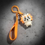 Cute Cartoon Lion Silicone Keychain (1 Pc) - Image 7