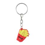 Cute Smiley French Fries Shape Cartoon Keychain (1 Pc) - Image 5