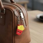 Cute Smiley French Fries Shape Cartoon Keychain (1 Pc) - Image 8