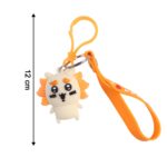 Cute Cartoon Lion Silicone Keychain (1 Pc) - Image 6
