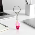 Cute Bubble Tea Cartoon Keychain (1 Pc) - Image 7